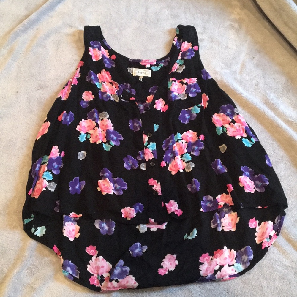 Cropped tank top